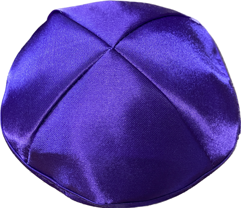Kippah - Purple Satin