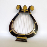 Stained Glass Harp