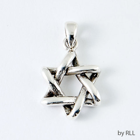 Sterling Silver Star of David Pendant