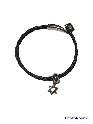 Star of David Cord Bracelet