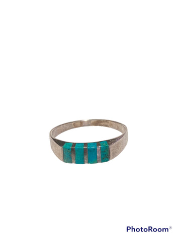 4 Jade Stones Ring
