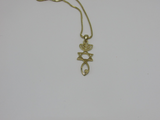 Gold Plated "One New Man" Pendant