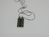 Silver Torah Pendant