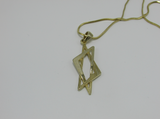 Gold Contemporary Star Of David