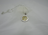 Gold Star Of David Pendant