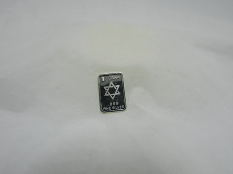 Sterling Silver 1 Gram Bar